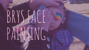 Bryannah’s First Time Getting Her Face Painted