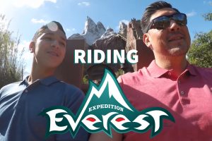 Paul Sr Paul Jr on Expedition Everest in Disney World Spring Break 2018 Best Real Estate Agent in Los Angeles Best Realtor in Los Angeles Celebrity Real Estate Agent Sports Star Real Estate Agent