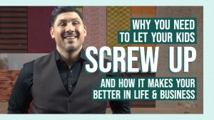 I am going to share with you why you need to stop telling your kids (or team if you don't have children) to "Stop screwing up!" and why letting them make mistakes makes them better and makes you a better leader at home and in the office.