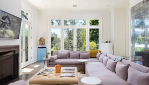 Katy Perry Mansion Living Room