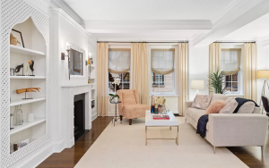 Talk to Paul TTP Amanda Seyfried Lists Her $3.25 Million Manhattan Condo For Sale Celebrity Real Estate Living Room