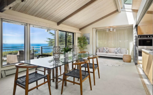 Talk to Paul TTP The Late Betty White's Carmel Retreat Sold for $10.75M Sunset View Dining Room