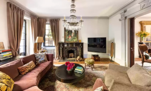 Amy Schumer Selling Luxurious NYC Penthouse for $15M Living Room