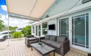 NASCAR’s Greg Biffle Is Selling His Fort Lauderdale Home Balcony
