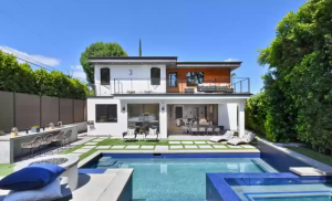 Talk to Paul TTP Rapper Wiz Khalifa Is now Selling His Modern Encino Mansion for $4.5M Front View