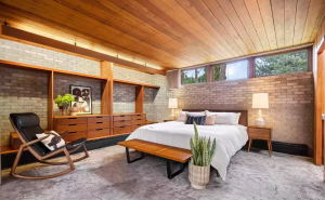 Actor Aaron Paul Lists Idaho Midcentury Modern Home Master