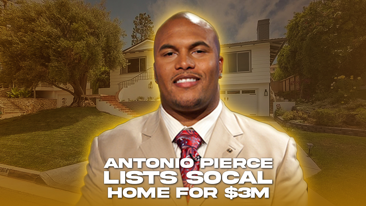 Former NY Giants Star Antonio Pierce Lists SoCal Home for $3M