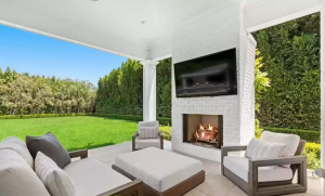 Talk to Paul TTP Ben Affleck Sells His Pacific Palisades Estate for $30M Outdoor Fireplace