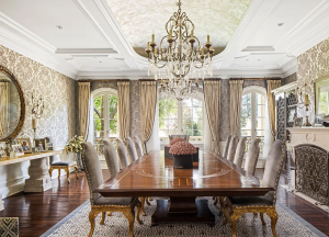 Talk to Paul TTP Mark Wahlberg Lists His Beverly Hills European Mansion for $87.5Million Dining
