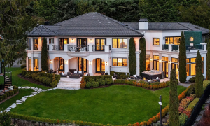 For $36M, You can Buy Russell Wilson and Ciara's Mansion in Seattle WA Front