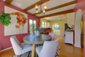 Late Willie Garson’s Southern CA Home Is for Sale at $1.7M Dining
