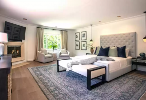 Adele Lists Nicole Richie’s Former Beverly Hills Home for $12M Master Bedroom