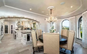 Mario Lopez Lists Glendale Spanish-Style Estate for $6.5M Dining